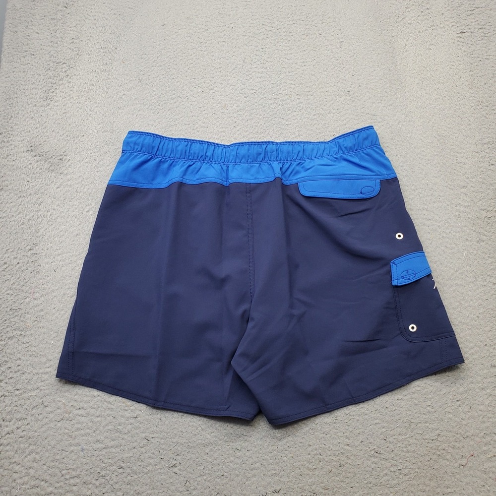 Speedo Hydro Square Leg Volley Swim Trunk Shorts Mens XXL Multi Surf Water Polo - Picture 2 of 9